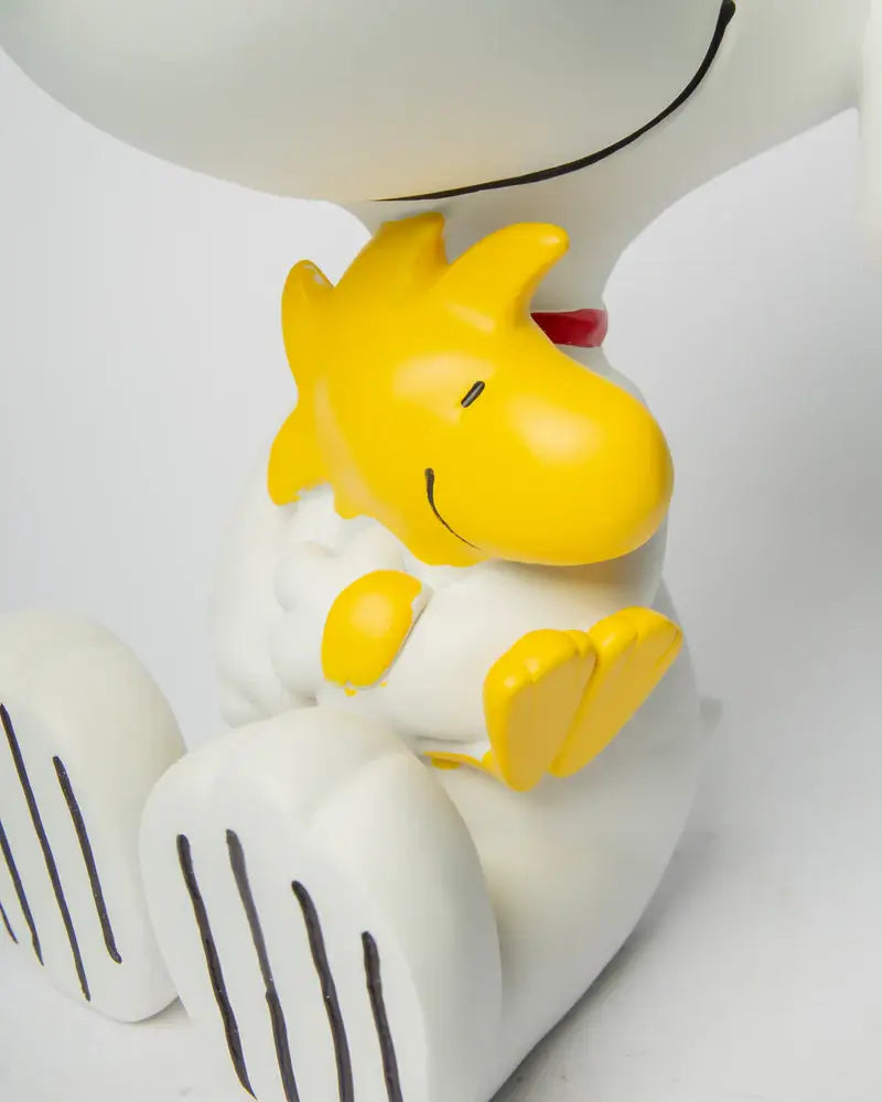 Statue Snoopy et Woodstock 25cm, design intemporel facile à intégrer