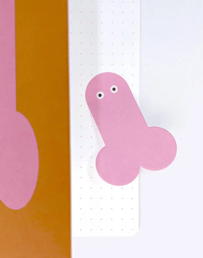 Découpe rose phallique avec yeux googly pour Stickers Dicks, touche d’humour fun