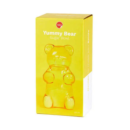 Sucrier Yummy Bear Jaune 250ml Verre
