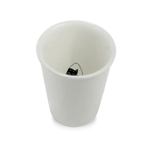 Tasse Millie and Vanillie avec design de chat noir pour pauses café authentiques