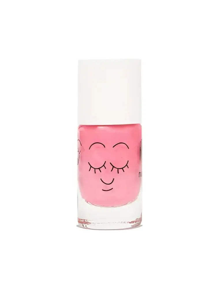 Vernis rose tendre enfant Cookie Rose en flacon clair sourire