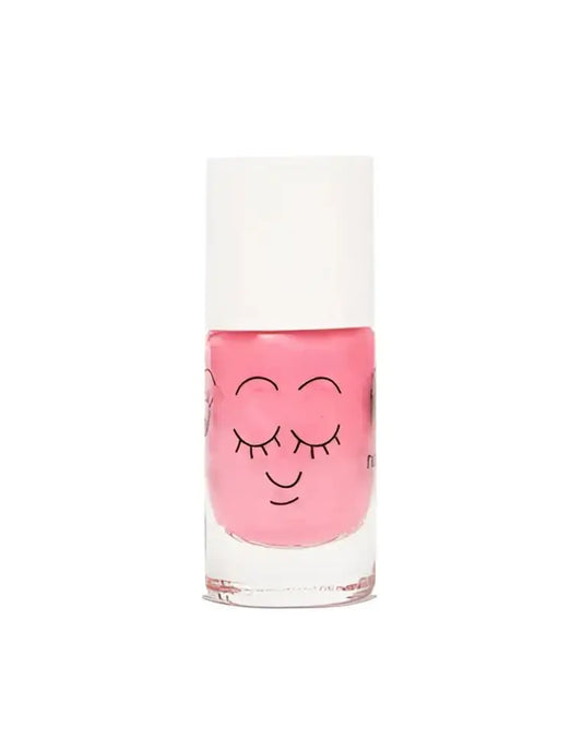 Vernis rose tendre enfant Cookie Rose en flacon clair sourire