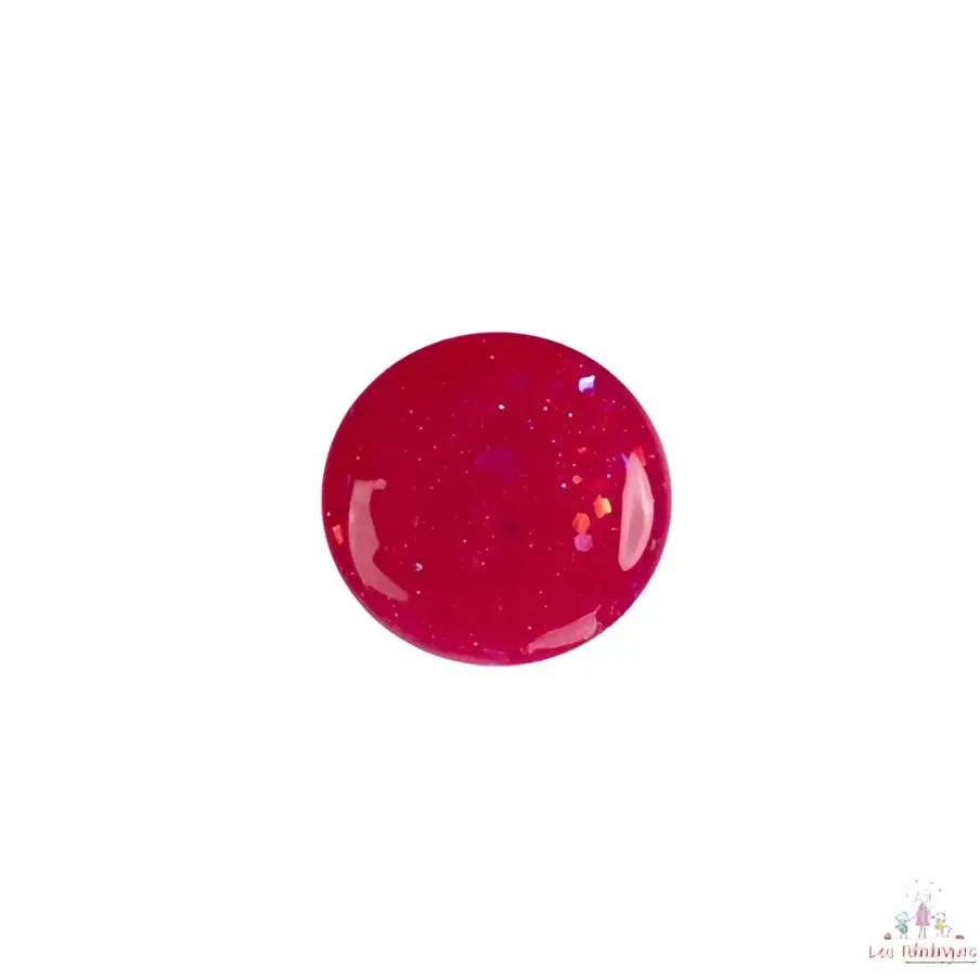 Vernis à ongles Sheepy Framboise pailleté pour petites mains