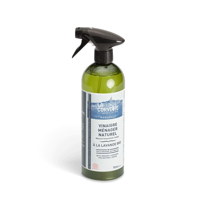 Vinaigre ménager écologique à la lavande en spray vert 750 ml