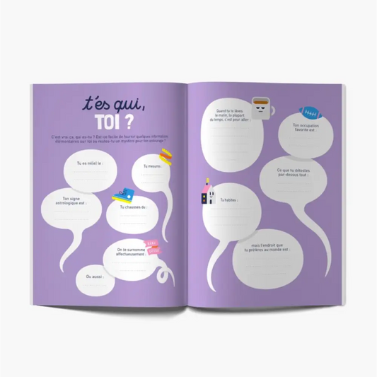 VIVE-TOI! Livre À Remplir Et À Offrir